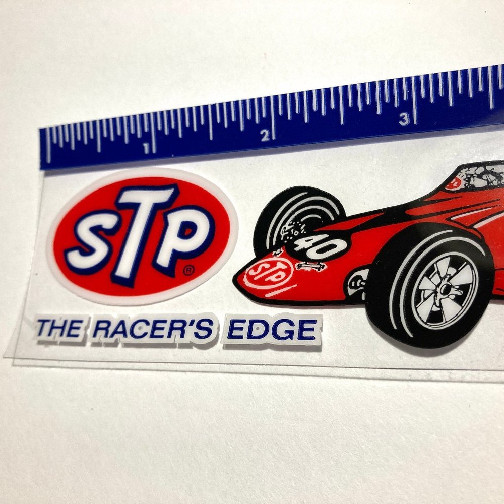 STP ‘The Racer’s Edge’ 5 Plastic Rulers - Picture 5 of 6